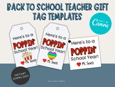 Back to School Gift Idea | Teacher Gift Tag | Student Gift