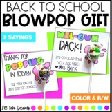 Back to School Gift | Student Gift | Blow Pop Tag