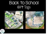 Back to School Gift Tag for Students Freebie