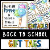 Back to School Gift Tags - Gift Tags for Meet the Teacher 