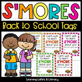 $1 Back to School Gift Tags S'mores Treat Tag Meet the Tea
