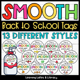 Back to School Gift Tags SMOOTH Year Teacher Appreciation 