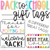 Back to School Gift Tags - Student Treat Tags for Back to 
