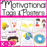 Back to School Gift Tags and Motivational Notes & Posters