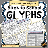 Back to School Glyph for First Day Get to Know You : Mix a