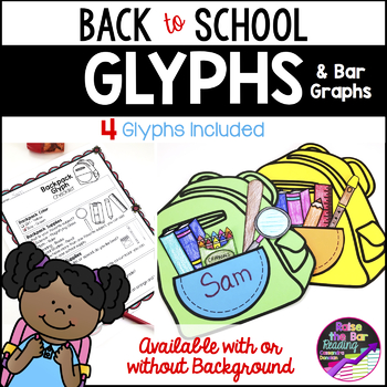 Preview of Back to School Crafts: Glyphs Activities, Back to School Bulletin Board