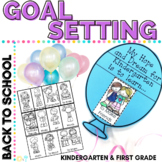 Back to School Goal Setting for Kindergarten and 1st Grade