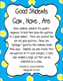 Back to School: Good Students Can/Have/Are Sort FREEBIE!