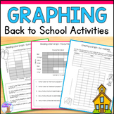 Back to School Graphing Activities - August, September Mat