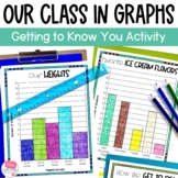 Back to School Graphing Get to Know You Math- Data and Gra