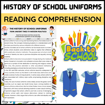 School uniforms through the ages, Education