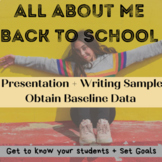 Back to School | HS | All About Me | Guided Presentation &