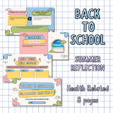 Back to School - Health Class - Summer Reflection - Online