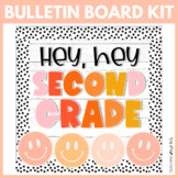 Back to School Hey Hey Second Grade Bulletin Board Kit - C