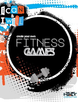 Preview of Back to School: I CAN AND I WILL Wellness + Workout DIY Fitness Game Templates