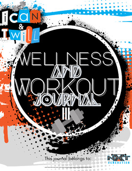 Preview of Back to School: I CAN Wellness+Workout Journal Edition 3- 100 Pages of SEL/PE