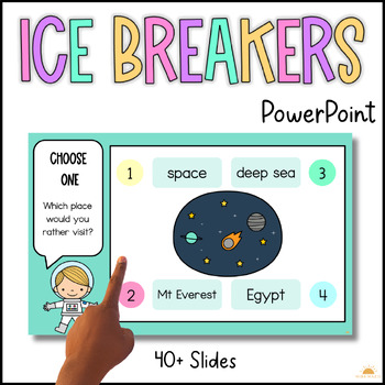 Preview of Back to School / Ice Breaker Games / Kindergarten / 1st & 2nd Grade / No Prep