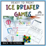 Back to School Ice Breaker Games | Ready-to-print ice-breakers