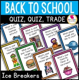 Back to School Ice-Breakers