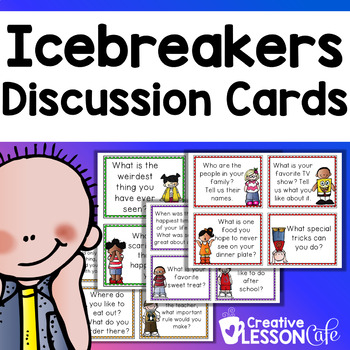 Preview of Conversation Cards | Getting to Know You Activities | Back to School Activities