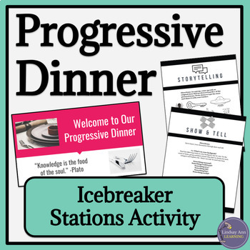 Preview of Back to School Icebreakers for Teens Learning Stations Activity