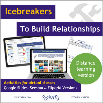 Preview of Back to School Icebreakers: Build Relationships during Distance Learning
