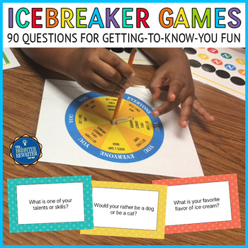 Preview of Back to School Icebreakers Conversation Games