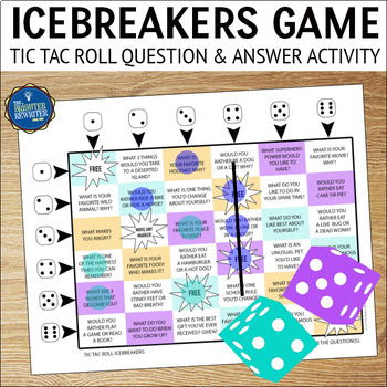 Collaborative Icebreaker - Back to School Scatter Game