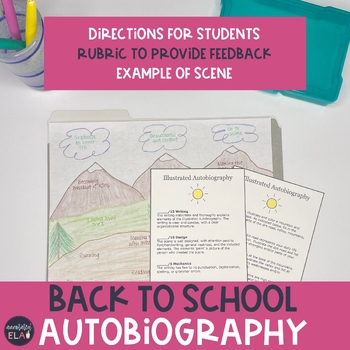 Preview of Back to School Illustrated Autobiography Activity