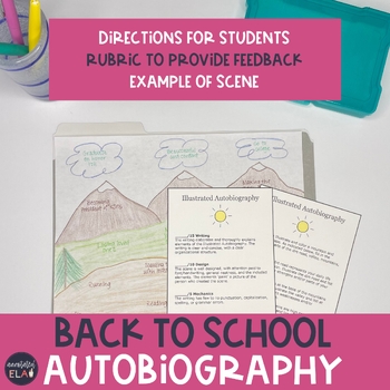 Preview of Back to School Illustrated Autobiography Activity 