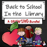 Back to School In the Library: Growing Bundle