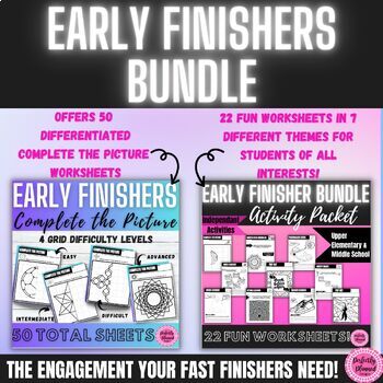 Preview of After State Testing | Independent Work | Early Finishers Packet | Fun BUNDLE