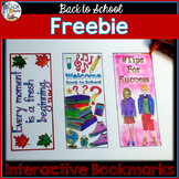 Back to School Coloring Bookmarks