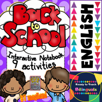 Preview of Back to School - Interactive Notebook Activities for the First Week of School