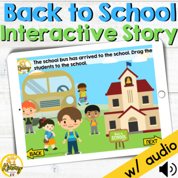 Preview of Back to School Interactive Story Auditory Processing