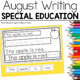 August Interactive Writing