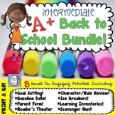 Back to School Bundle for Intermediate Grades