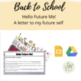 Back to School Intermediate and Junior Activity Letter to Self 