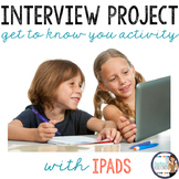 Back to School: Interview a Friend Project for iPads