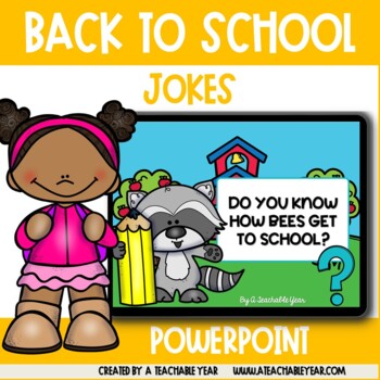 Preview of Back to School Jokes Powerpoint Presentation & PDF | Great for ESL