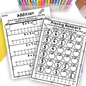 Back to School Kindergarten 1st Grade Literacy Math Getting to Know You