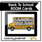 Back to School Kindergarten Boom Cards Bundle
