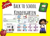 Back to School Kindergarten for Google Slides for Distant 