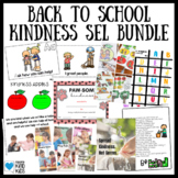 Back to School Kindness SEL Bundle for Back to School Activities