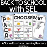 Back to School Kit for Social-Emotional Learning | SEL Act