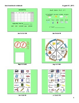 Preview of Back to School / La rentrée FRENCH SmartNotebook Activities