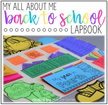 Preview of Back to School All About Me Lapbook [Over 20 Foldables!]