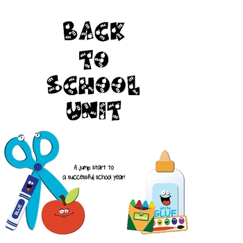 Preview of Back to School!  Lessons and Activities