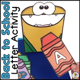 Back to School Letter Activity