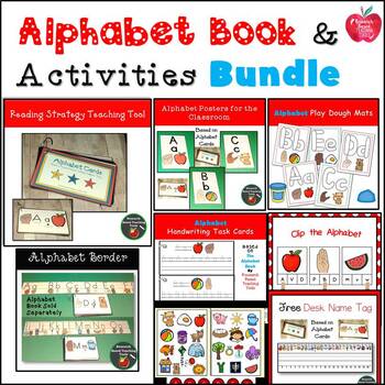 Preview of Back to School Letter Names and Sounds Bundle